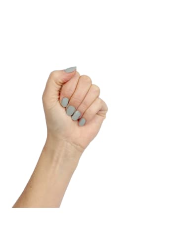 VARGU LAUED vegane Nagelfolien solid statement in Morning Fog