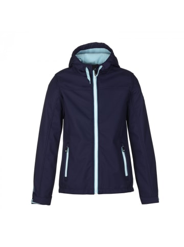 Killtec Kellina Jr. Softshelljacke Kapuze in Blau