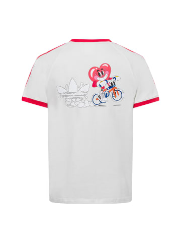 Adidas originals T-Shirt Cali Tee in weiß rot