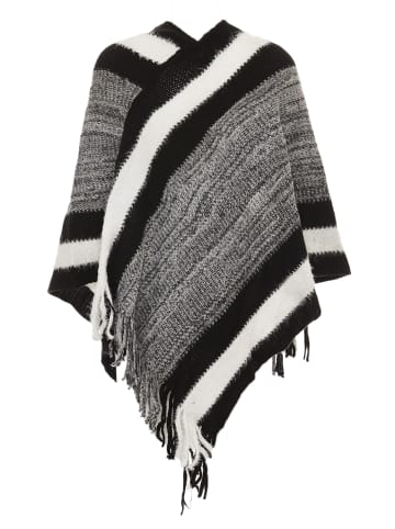 ALARY Poncho in Schwarz