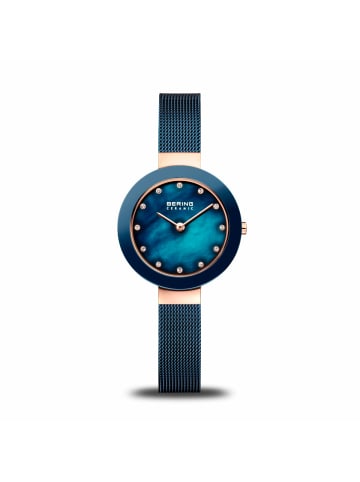 Bering Quarzuhr für Damen in blau