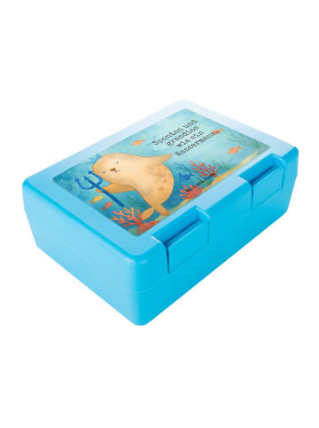 Mr. & Mrs. Panda Bento Box Sternzeichen Wassermann Design mit Sp... in Weiß