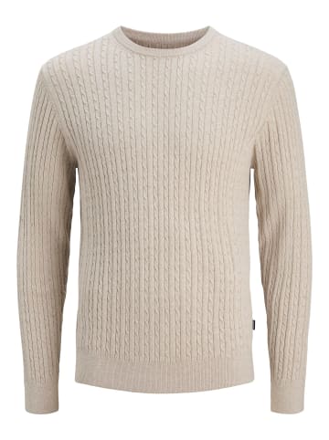 Jack & Jones Strickpullover in Oatmeal 1