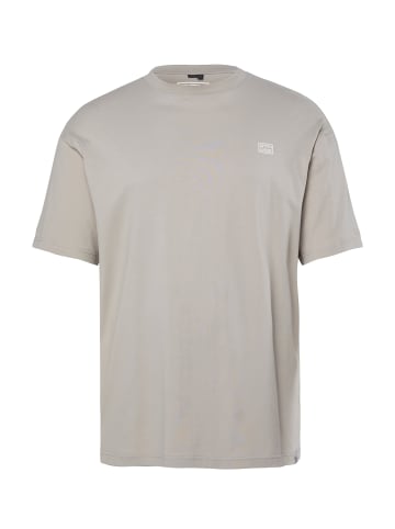 STHUGE Kurzarm T-Shirt in kiesel