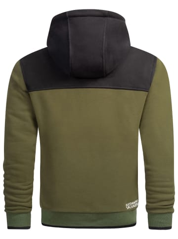 Alessandro Salvarini Kapuzenpullover AS-312 in Olive