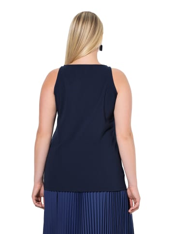 Ulla Popken Strick-Top in marine