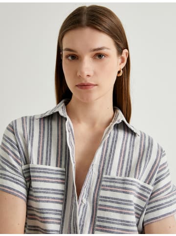 KOTON Shirt in Mehrfarbig Gestreift