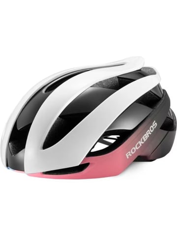 Rockbros Fahrradhelm Größe M (55-59 cm) Blau/Pink in Blau/Pink