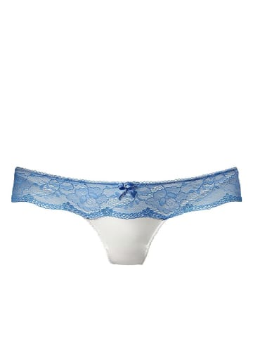 LASCANA String in creme-blau