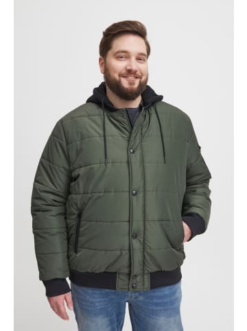 BLEND Plus Size Winter Jacke mit Kapuze OUTERWEAR in Grün