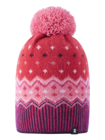 Reima Beanie " Pohjoinen " in Deep purple