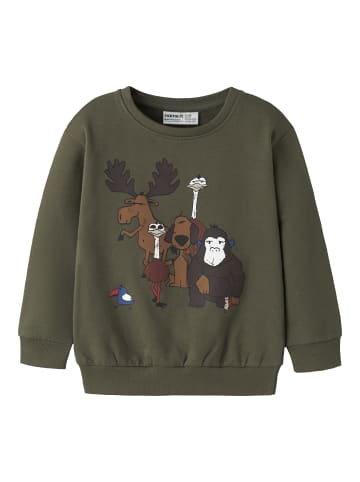 name it Sweatshirt in Olive Night1