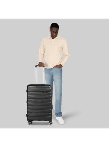 Bench Paris 4 Rollen Trolley M 66 cm mit Dehnfalte in black