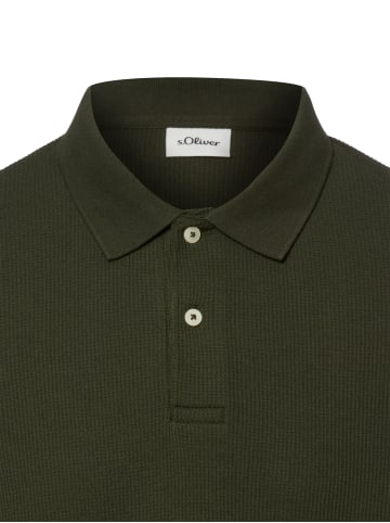 s.Oliver Poloshirt in oliv
