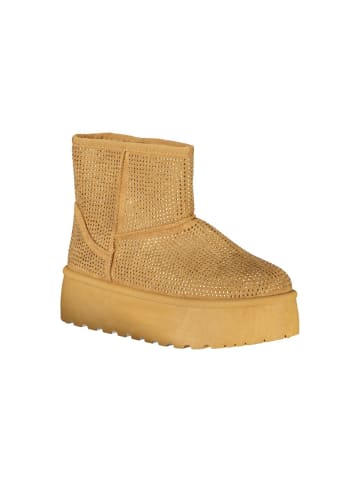 Laura Biagiotti Braun Polyester Damen Stiefel