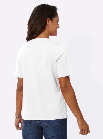 WITT WEIDEN Kurzarmshirt in weiß