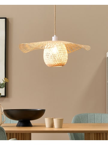 Beliani Pendelleuchten BONITO in Braun - (W) 60 x (H) 158 x (L) 60 cm