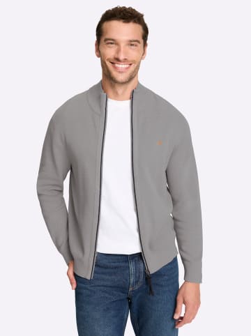 WITT WEIDEN Shirtjacke in steingrau-marine