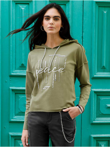 Heine Sweatshirt in khaki
