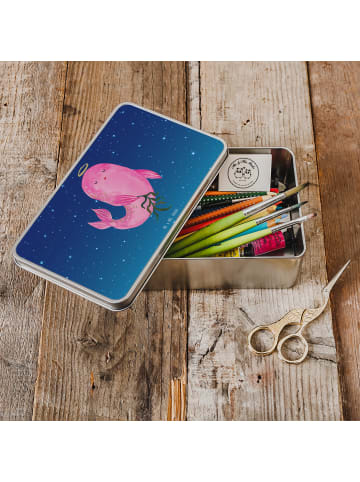 Mr. & Mrs. Panda Kaffeedose Sternzeichen Jungfrau ohne Spruch in Sternenhimmel Blau