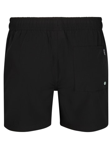 Petrol Industries Badeshorts in Unifarbe Horizon in Schwarz