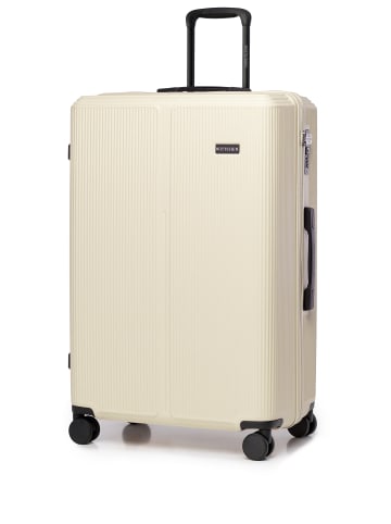 Wittchen LARGE SUITCASE WITH COMBINATION LOCK in Cream