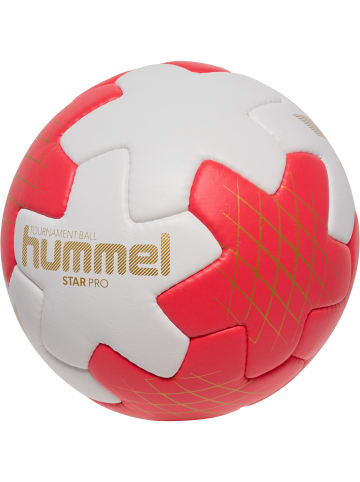 Hummel Handball Hmlstar Erwachsene in OFF WHITE/RED/GOLD