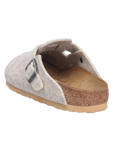 Birkenstock Tieffußbett Pantolette in beige