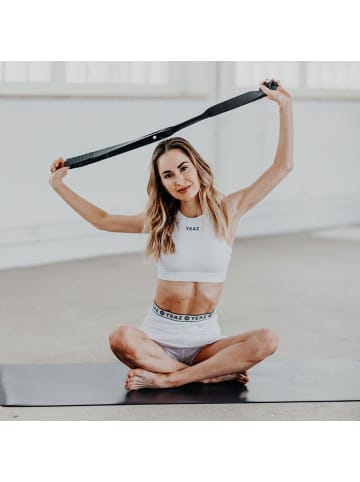 YEAZ FEEL PRO Fitness- und Yoga-Band + Öse in schwarz