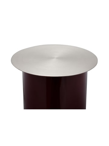 Kayoom Bodenkerzenständer Art Deco 165 in pflaume - silber