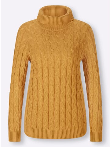 Heine Rollkragen-Pullover in ocker