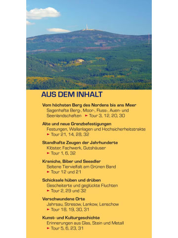 TRESCHER VERLAG TRESCHER Reiseführer Grünes Band - Der Norden | Auf dem Fernwanderweg entlang...