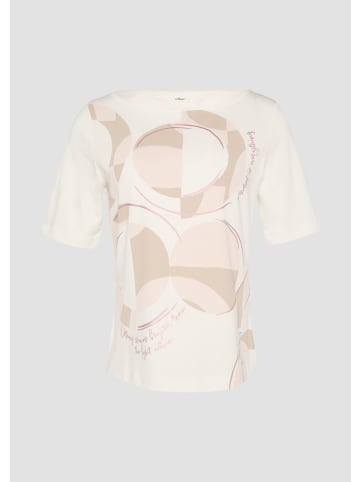 s.Oliver T-Shirt in 02D1_ecru