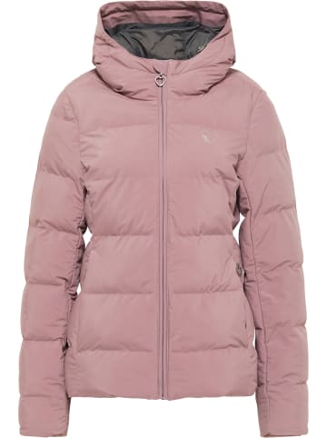 myMo Winterjacke in Malvenrot