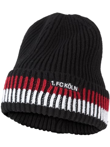 Fußballverein 1. FC Köln Mütze "Strickbeanie 1. FC Köln" in Schwarz