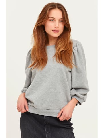 PULZ Jeans Sweatshirt PZSOFIA - 50206259 in grau