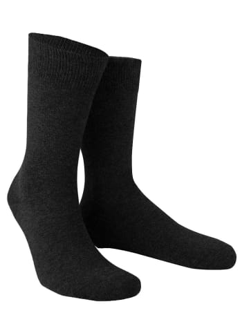 Wilox Socken aus Merino Wolle in schwarz