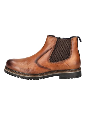 Bugatti Stiefelette Cognac