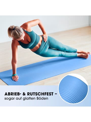 World Fitness Fitnessmatte Yamuna 183x61x1,5cm blau Blau