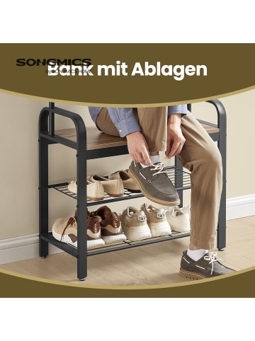VASAGLE Garderobenständer Dacey in - (B)84 x (H)183 x (T)33.7 cm