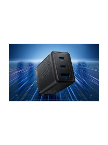 Wandladegerät 2xUSB-C, USB-A, 65W/65W/30W, GaN
