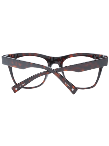 Sting Unisex Optische Fassungen Quadratisch Braun