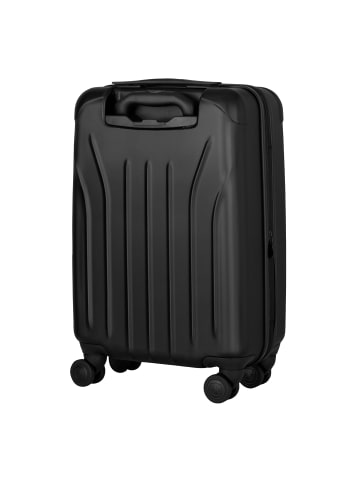 Wenger Oryson 4 Rollen Kabinentrolley S 54 cm mit Dehnfalte schwarz