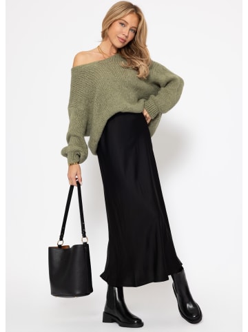 SASSYCLASSY Satinrock in Schwarz