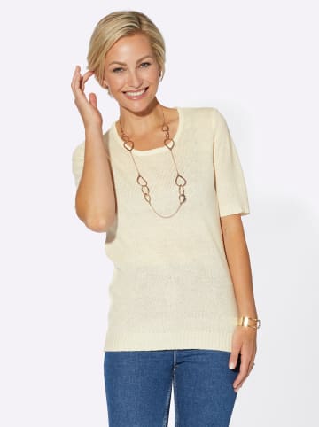 WITT WEIDEN Pullover in wollweiß