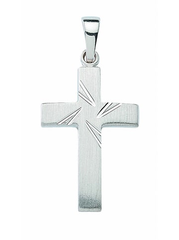 Adeliás 925 Silber Kreuz Anhänger in silber