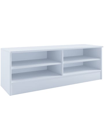 VCM  Holz TV Lowboard Möbel Fernsehschrank Balia in Weiß