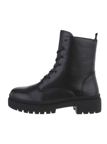 Ital-Design Stiefelette in Schwarz