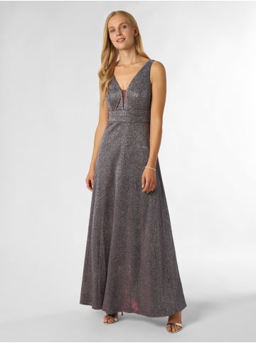 Marie Lund Abendkleid in pink silber - 0001