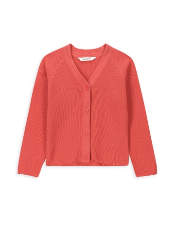 Coccodrillo Strickjacke in korallenrot